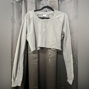 Gymshark cropped sweatshirt
